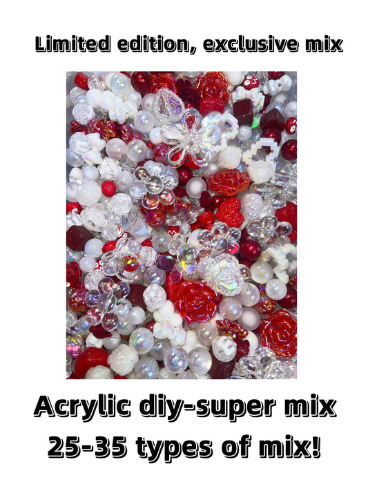 A<004>Acrylic diy mix -Open in live & Glitz DIY