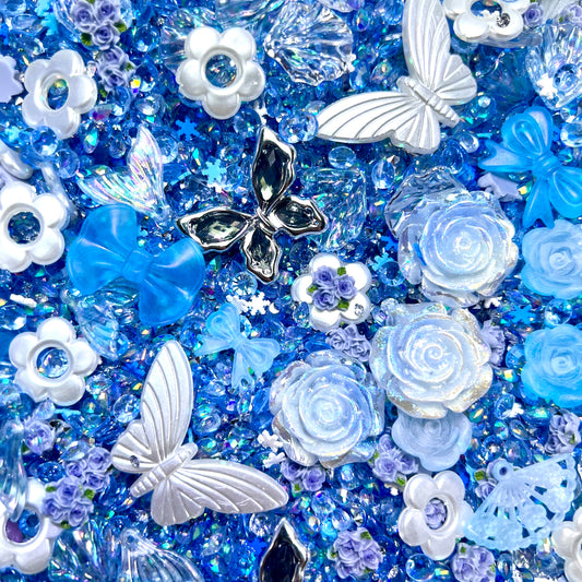 A<000>（BUY 1 GET 1!!!AMAZING LUMINOUS ）TABLE MIX- Resin Nail DIY & Glitz DIY(Note your second color in order Pls))